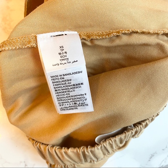 The Drop Tan Wrap Side-Tie Knee-Length Skirt XS - Picture 8 of 9